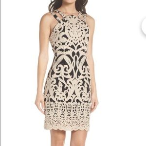 Foxiedox embroidered romantic damask dress